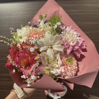 イメージしていただいた花束です