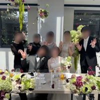メインテーブル装花