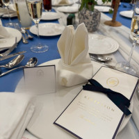 オプションでナプキン特殊折（うさぎ、ひとつあたり100円）