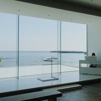 天気も良く、チャペルからの海の景色がとても映えていました。