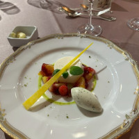 デザート、イチゴのムース