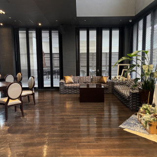 少人数の食事会に向いてる会場です