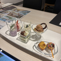 デザートビュッフェの一部です。