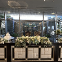 披露宴会場その2
新郎新婦の席