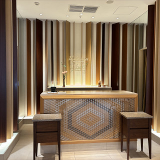 入口の写真。モダンでシンプルだった。