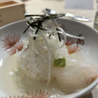 デザート前のご飯もののお茶漬けです