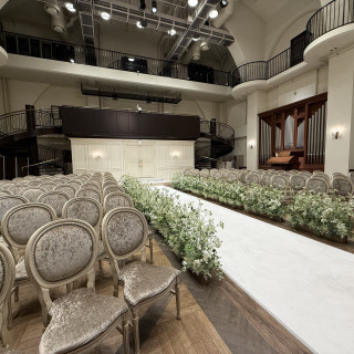 バージンロード、ゲスト席