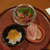 前菜の試食です