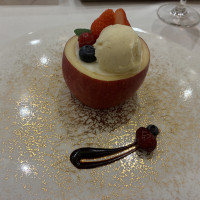 これうますぎ。最後りんごまで食べれちゃう。