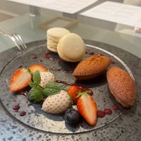 試食のデザート