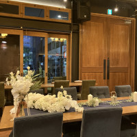 披露宴会場入り口側