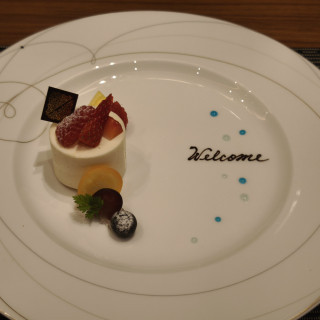 見学の際のお食事(デザート)