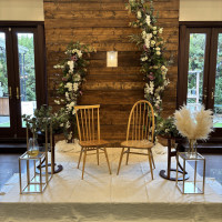 新郎新婦の高砂です。