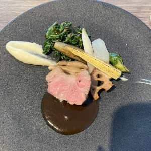 お肉も柔らかく、食べ応えがありました。|788077さんのTHE HARBOR TERRACE（ザ ハーバー テラス）の写真(2623558)