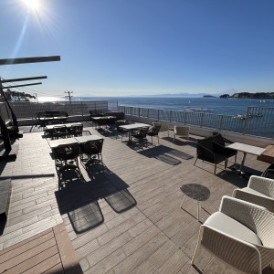目の前が海の素敵なロケーションです。|788077さんのTHE HARBOR TERRACE（ザ ハーバー テラス）の写真(2623555)