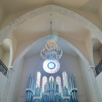 スタンドグラスが綺麗でした