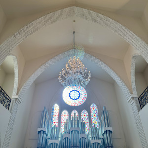 スタンドグラスが綺麗でした|788105さんの18（アンウィット）Produced by Casa d' Angelaの写真(2623903)