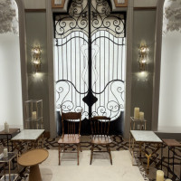 新郎新婦が座るところです。