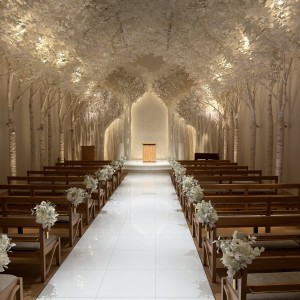 チャペルです。|788156さんのトリフォーリアNAGOYA/テイクアンドギヴ・ニーズウェディングの写真(2623957)