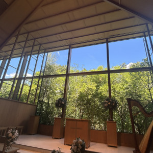 ゲストの目線|788171さんのヒルサイドクラブ迎賓館(八王子)/テイクアンドギヴ・ニーズウェディングの写真(2624066)