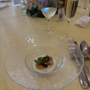 前菜の貝|788171さんのヒルサイドクラブ迎賓館（八王子）/テイクアンドギヴ・ニーズウェディングの写真(2624068)