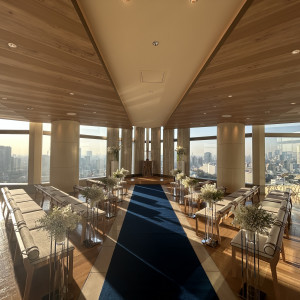 日が入り神秘的でした。|788174さんのストリングスホテル東京インターコンチネンタルの写真(2624052)