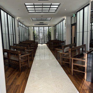 屋内のチャペルです