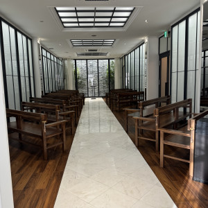 屋内のチャペルです|788190さんのCasa Noble OSEIRYU(カーザノーブレオセイリュウ)の写真(2624100)