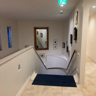 階段での撮影も可能