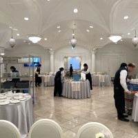 披露宴会場です