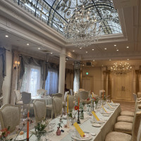 1番姫っぽい会場でした。温室みたいです。