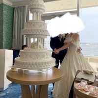 偽物のケーキですが、ちゃんとカットできます