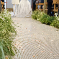 フラワーシャワー後