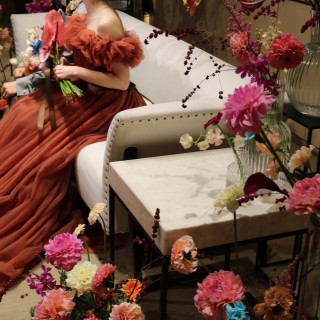 装花・ドレスの写真