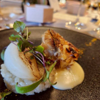 鯛の鱗焼きにリゾット 絶品でした