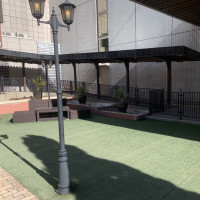 チャペル前にスロープあり