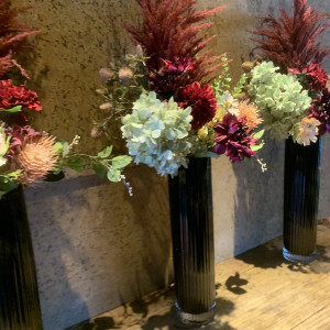 会場前のお花|788449さんのホテルブエナビスタの写真(2630407)