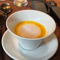 スープ：かぼちゃのポタージュ