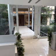 チャペルにつながるところもかわいかったです。