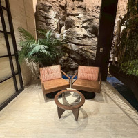 披露宴会場外の待合です。