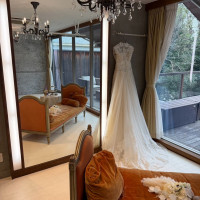 新郎新婦控室もおしゃれでした。