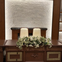 新郎新婦席です。