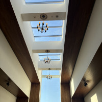 チャペルの天井はとても高かったです。