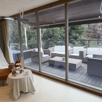 外に出たら喫煙も可能だそうです。