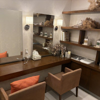 女性のトイレはアイロンが置いてありました。