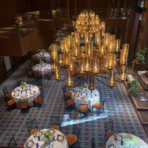 大きなシャンデリアがあります|788500さんのアルタビスタガーデンの写真(2639986)