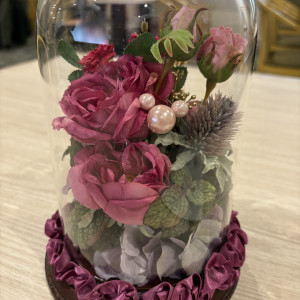 テーブルの飾りの中にキャラクターが紛れていて可愛かったです。|788500さんのホテルオークラ東京ベイの写真(2637413)