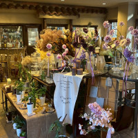 会場のお花屋さん