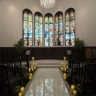 挙式会場です。