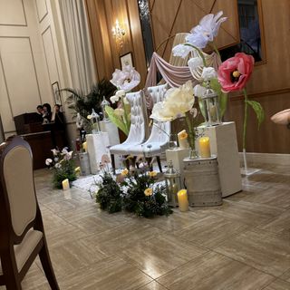 ルシェルアンジュ水戸 ウエディングシャトーのクチコミ 装花・コーディネートの写真（1枚目）